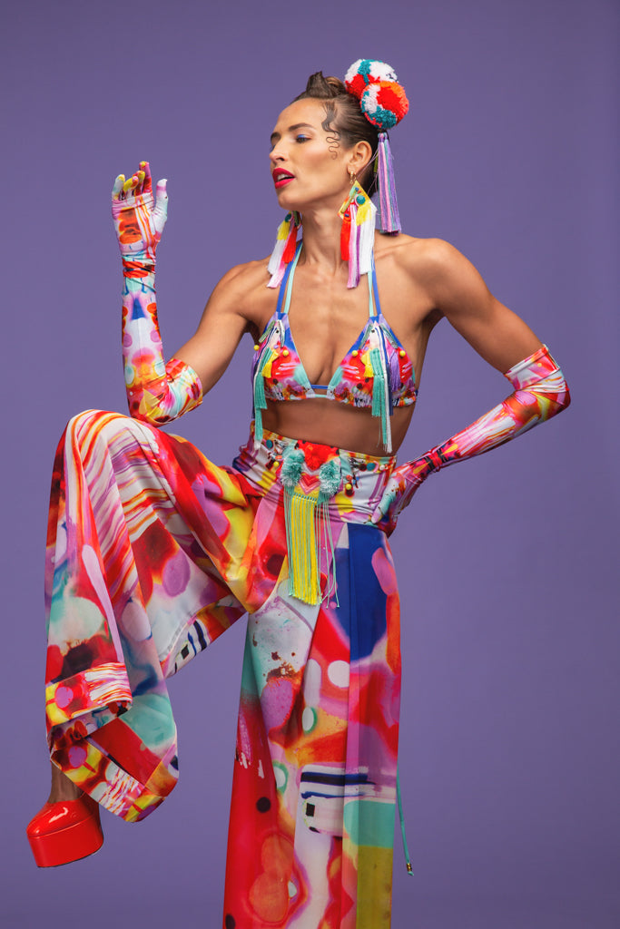 Wide Leg Trousers