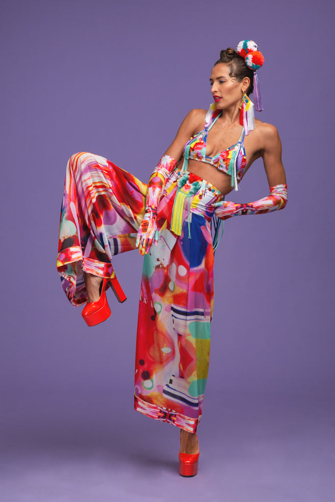 Wide Leg Trousers