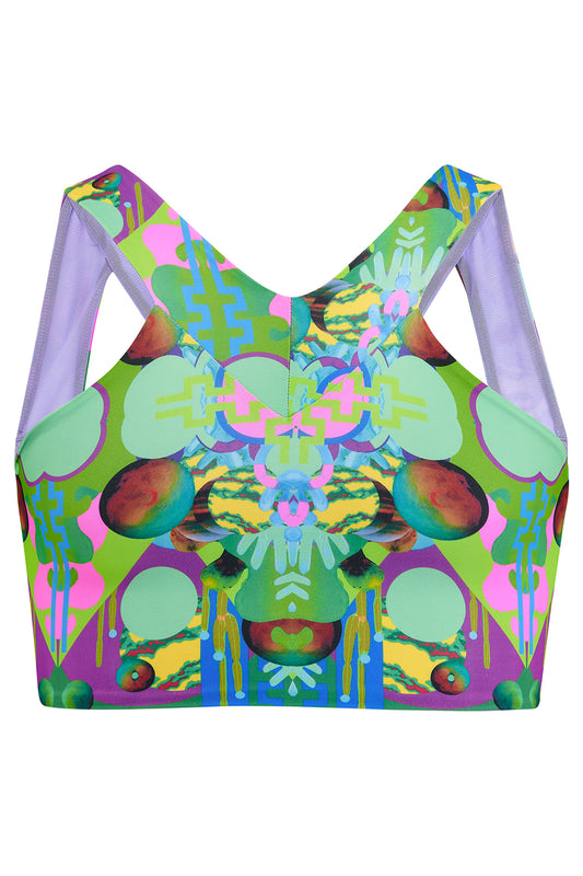 Green Crop Top