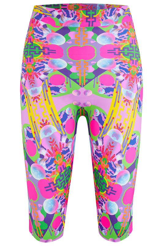 Pink High Waisted Cycling Shorts
